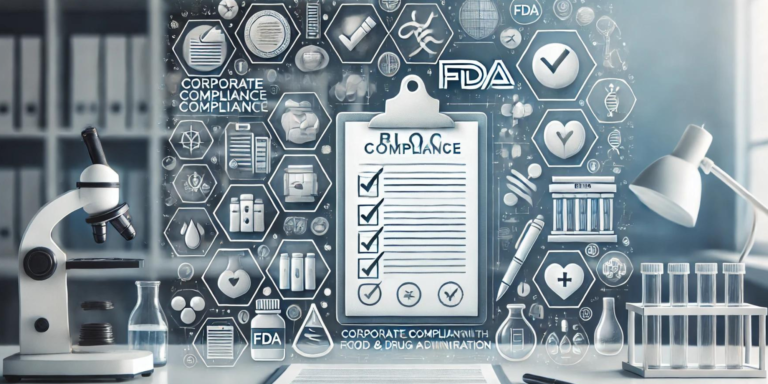 Corporate Compliance with the Food and Drug Administration (FDA)