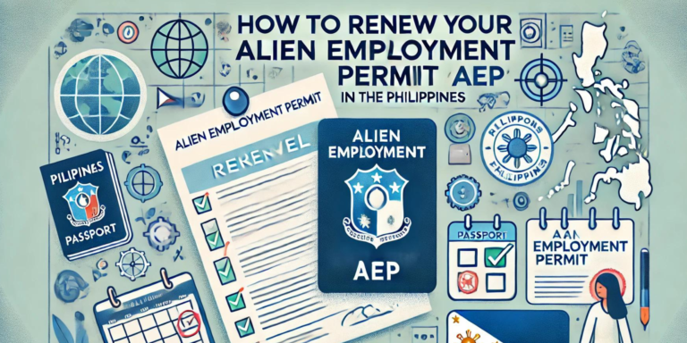 How to Renew Your Alien Employment Permit (AEP) in the Philippines