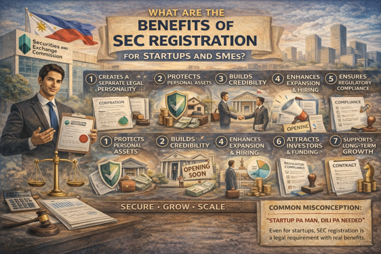 Benefits of SEC Registration for Startups and SMEs