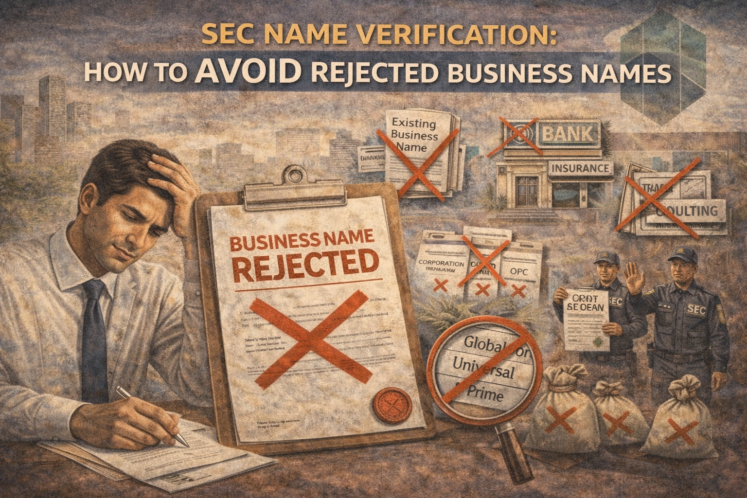 SEC Name Verification: How to Avoid Rejected Business Names