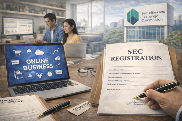 SEC Registration for Online Businesses and Startups
