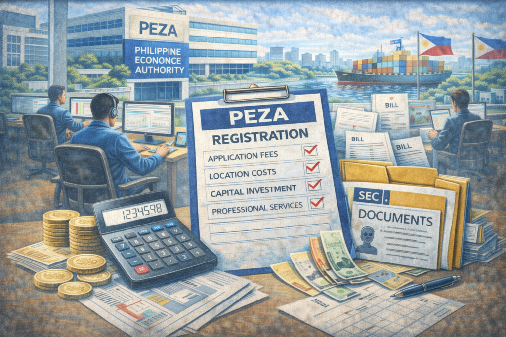 Cost Breakdown of PEZA Registration in the Philippines