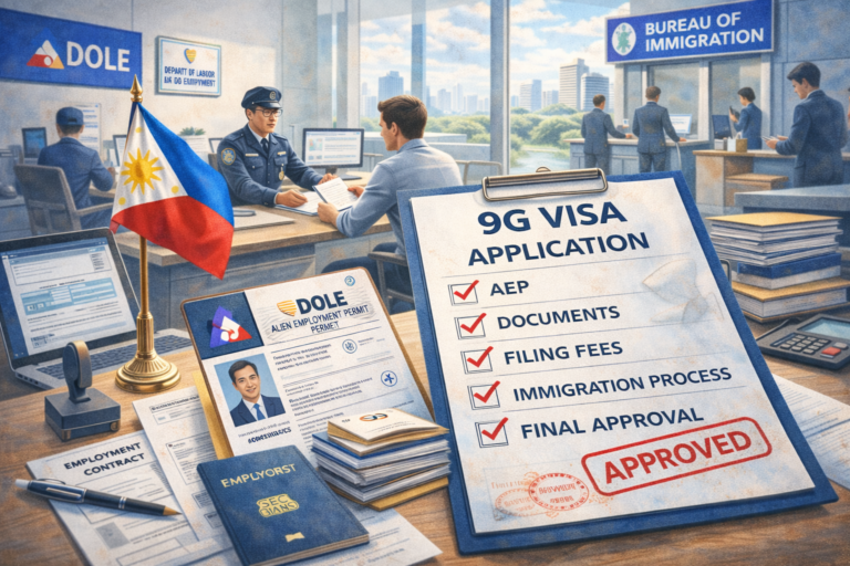 Step-by-Step Guide to Applying for a 9G Visa in the Philippines