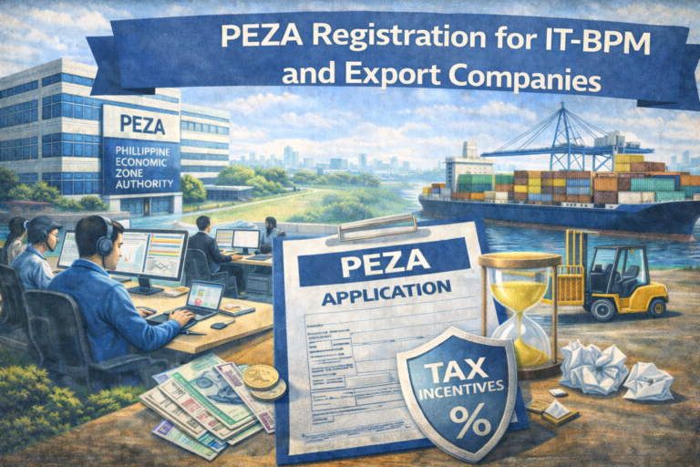 PEZA Registration for IT-BPM and Export Companies