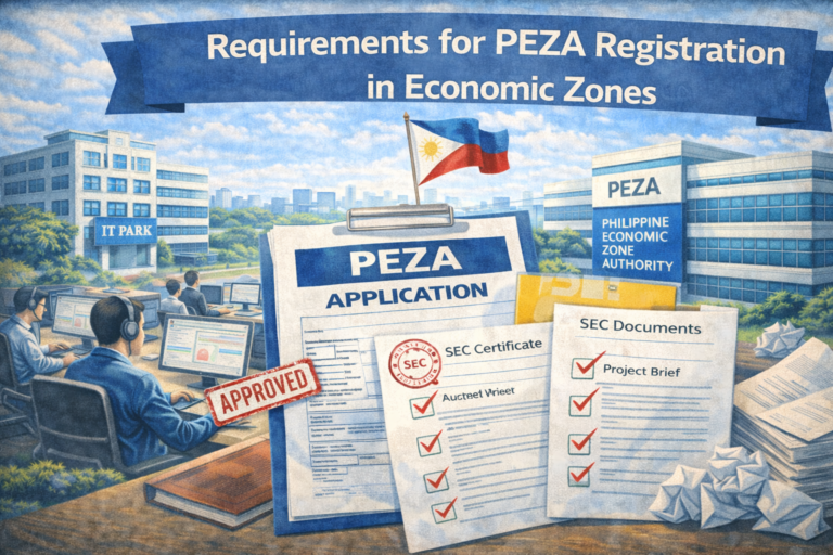Requirements for PEZA Registration in Economic Zones