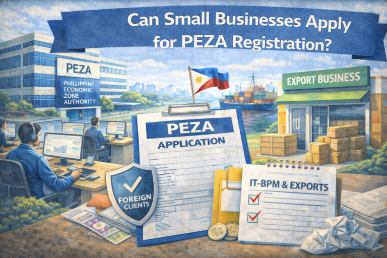 Can Small Businesses Apply for PEZA Registration?