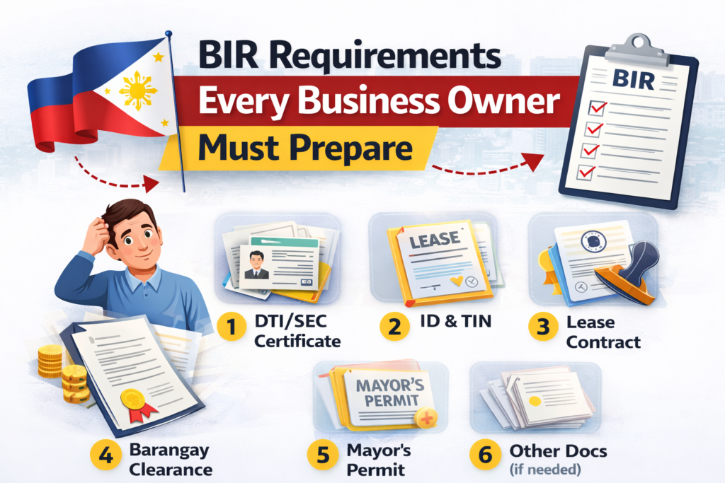 BIR Requirements Every Business Owner Must Prepare