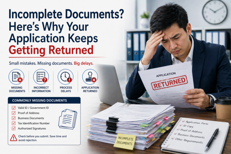 Incomplete Documents? Here’s Why Your Application Keeps Getting Returned