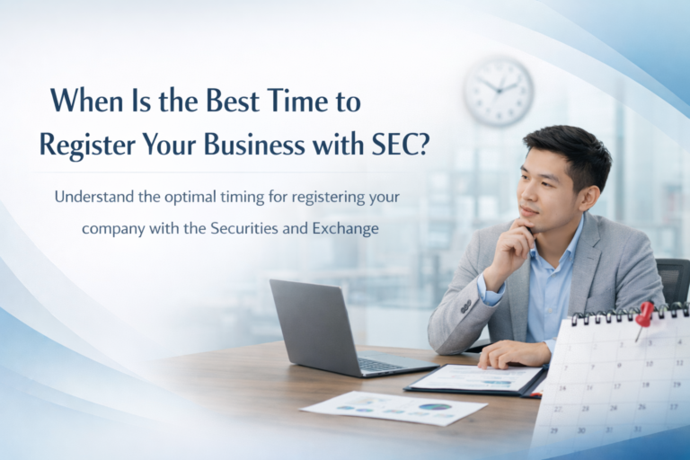 When Is the Best Time to Register Your Business with SEC?