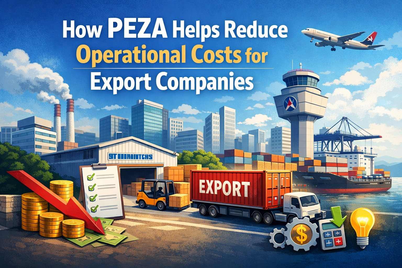 How PEZA Helps Reduce Operational Costs for Export Companies