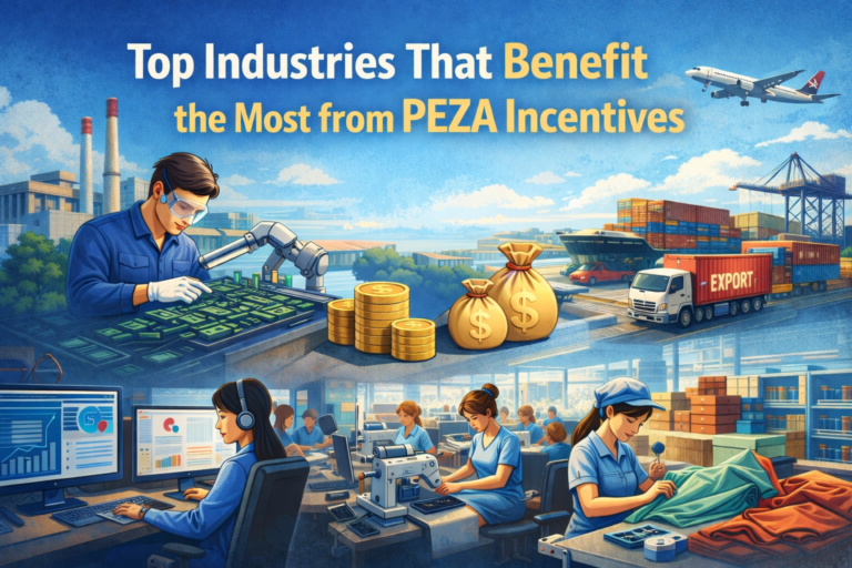 Top Industries That Benefit the Most from PEZA Incentives