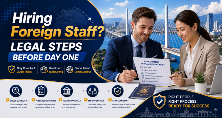Hiring Foreign Staff? Legal Steps Before Day One