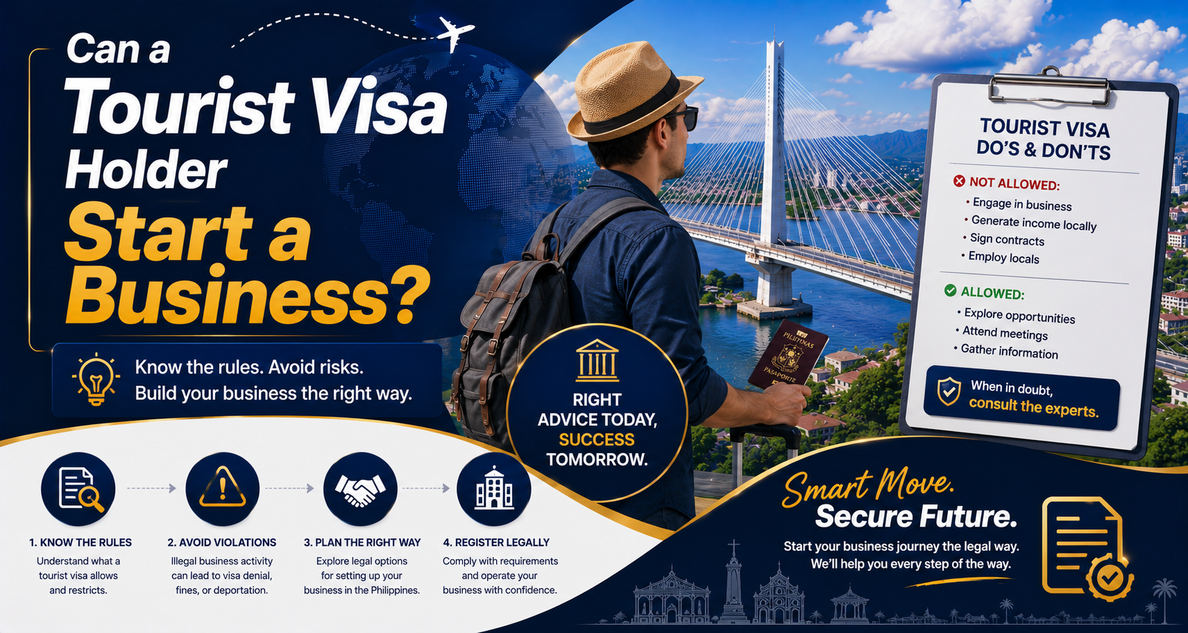 Can a Tourist Visa Holder Start a Business?