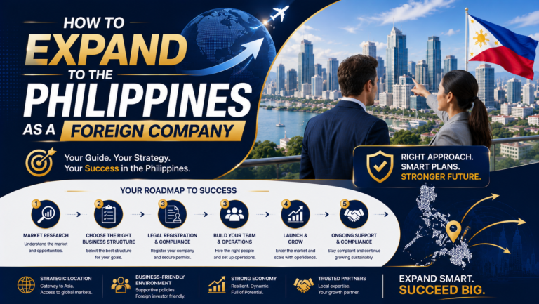 How to Expand to the Philippines as a Foreign Company