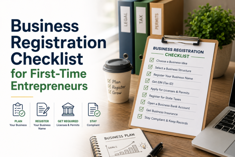Business Registration Checklist for First-Time Entrepreneurs
