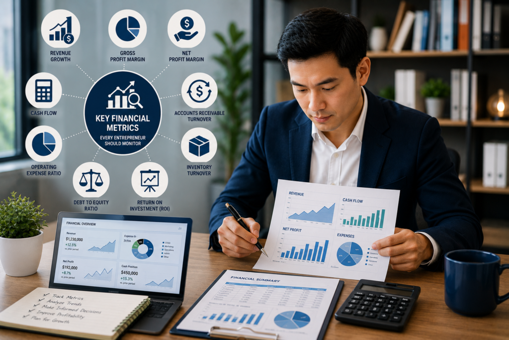 Key Financial Metrics Every Entrepreneur Should Monitor
