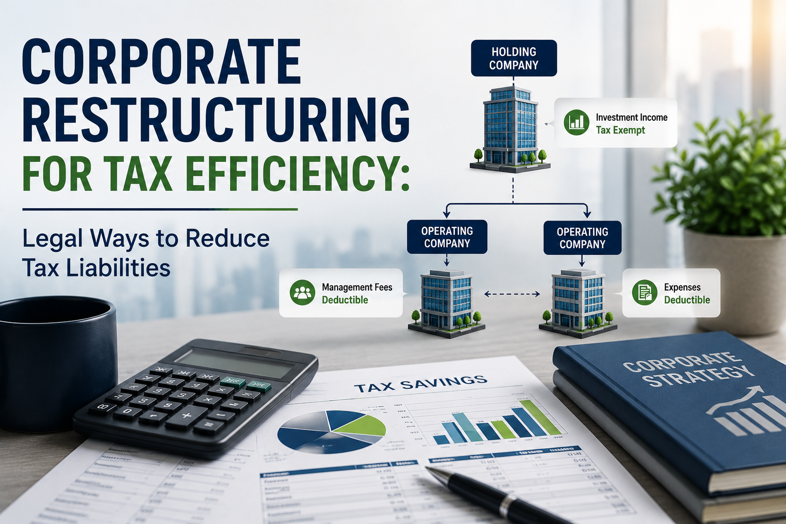 Corporate Restructuring for Tax Efficiency: Legal Ways to Reduce Tax Liabilities