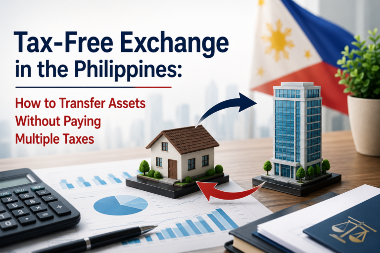 Tax-Free Exchange in the Philippines: How to Transfer Assets Without Paying Multiple Taxes