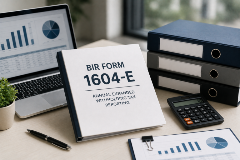 A Complete Guide to BIR Form 1604-E: Annual Expanded Withholding Tax Reporting