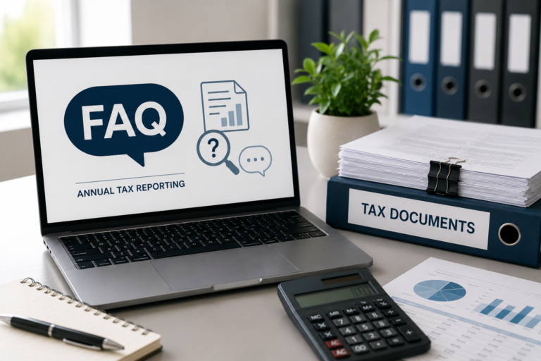 Annual Tax Reporting FAQs: Answers to the Questions Business Owners Ask Most