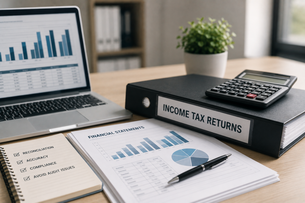 Reconciling Financial Statements with Income Tax Returns: Avoiding BIR Audit Issues