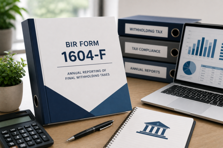 Understanding BIR Form 1604-F: Annual Reporting of Final Withholding Taxes