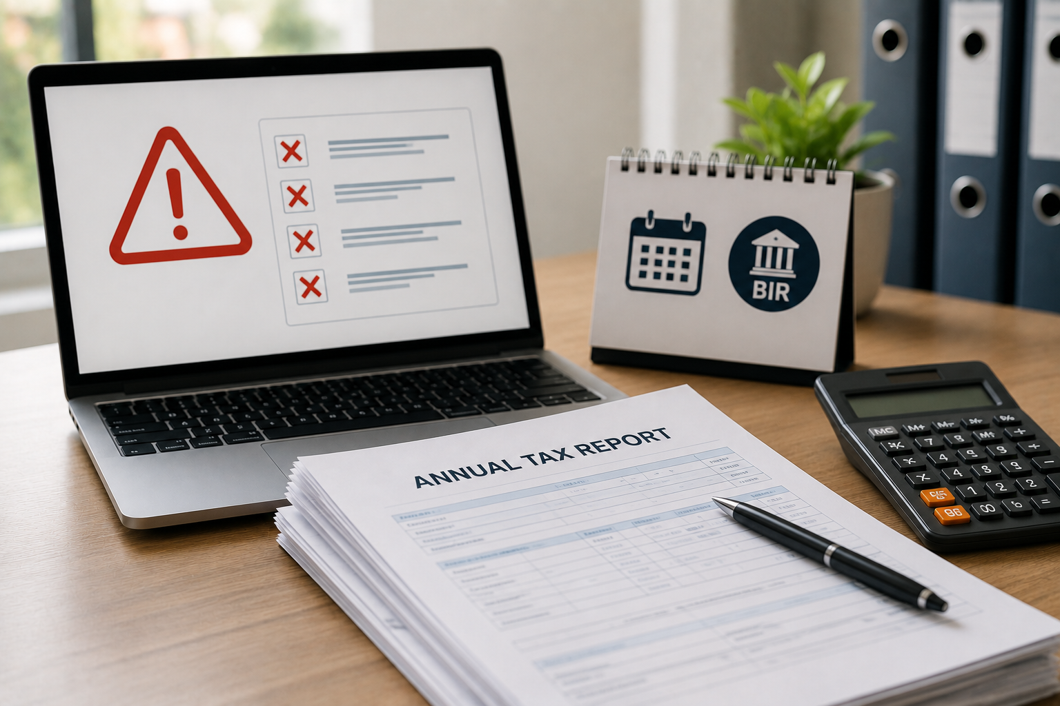 The Most Common Annual Tax Reporting Mistakes That Lead to BIR Audits