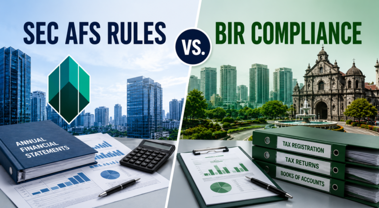 SEC AFS Rules vs. BIR Compliance in Cebu: What Small Businesses Must Know