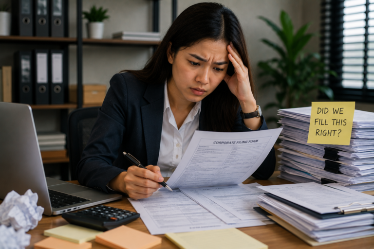 “Did We Fill This Right?” The Fear of Rejected Corporate Filings