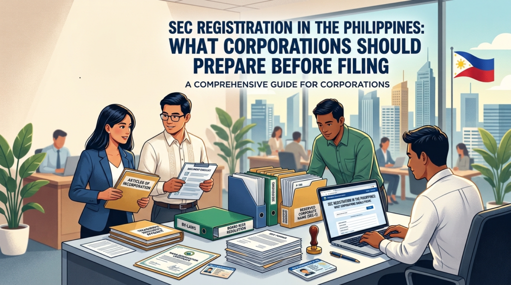 SEC Registration in the Philippines: What Corporations Should Prepare Before Filing